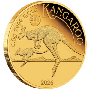 Perth Mint - 2026 Australian Kangaroo 0.5g Gold Proof