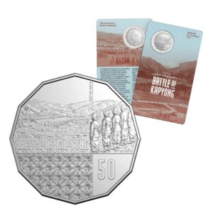 RAM - 2026 50c Battle Of Kapyong Uncirculated Coin On Card
